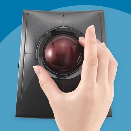 Kensington K72080WW - Trackball Ratón Ergonómico Inalámbrico